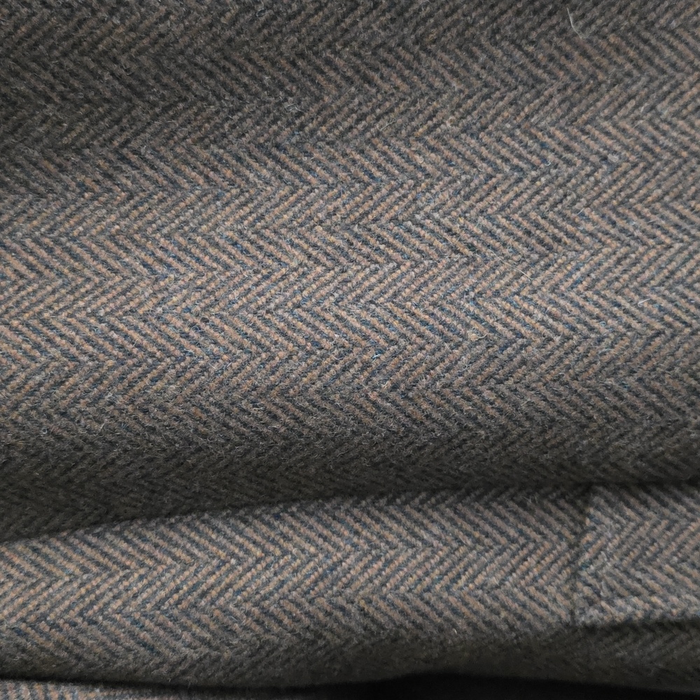 Pendleton Brown Herringbone Pea Coat - image 3